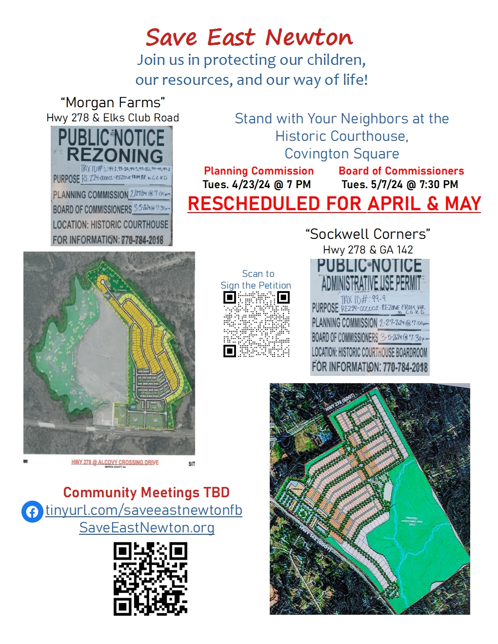 New Flyer: Rezoning for 278/142 & 278/Elks Club Rd Postponed until April&nbsp;2024